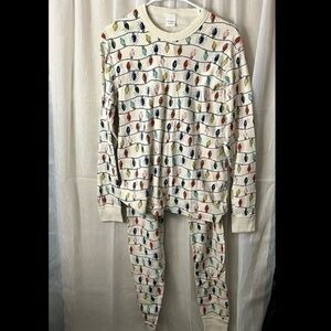 Hanna Andersson Mom & Dog Matching Christmas Pajama SET, size M